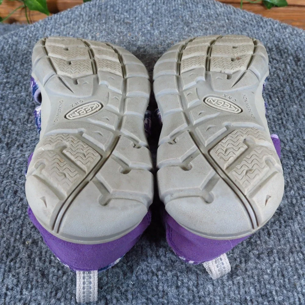 KEEN Seacamp II CNX Kids Water Sandals Sz 3 Outdoor Hiking Purple Camo Synthetic